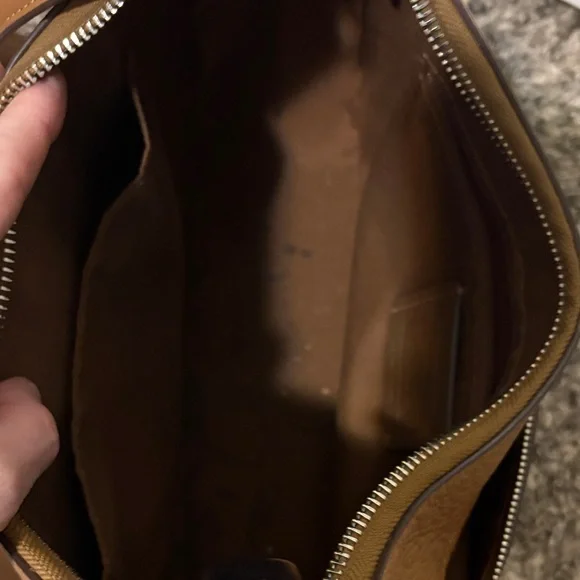 Coach Brown Leather Shoulder Bag - Picture 5 of 8